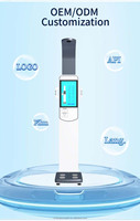 Báscula de Peso Corporal Ultrasónica DHM-900A, Máquina de Medición de Altura y Peso Ultrasónica