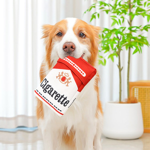 Fabrika toptan sigara köpek oyuncak yeni Pet kendinden Hi Bite dayanıklı Molars peluş dayanıklı tarzı - Product Image 6