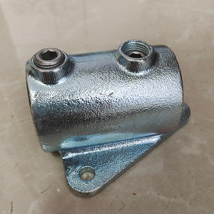 A146 D 48,3mm accesorios de tubería de hierro fundido inmersión en caliente agregar abrazadera de llave galvanizada eléctrica accesorios de fijación de <span class=keywords><strong>Palma</strong></span> lateral - Product Image 6