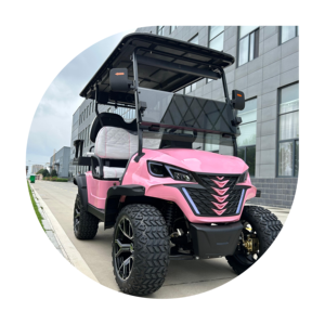 Meilleur 4500W Lithium Commercial 2 + 2 Places Offroad Golf Buggy Street Legal Mini Golf Cart à vendre - Product Image 6