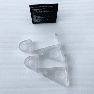 Pièces acryliques transparentes en PMMA personnalisées bon marché cinq axes traitement CNC meilleure vente produit de service de moulage par injection plastique