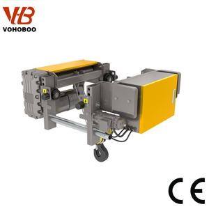 Palans électriques à câble métallique européens d'usine chinoise 5t 10t horizontaux pour pont roulant à poutre simple ou double 3,2 tonnes 5 tonnes 6,3 tonnes - Product Image 1