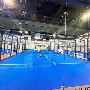 Pista de Pádel FLYON de 20m×10m, Acero Inoxidable, Impermeable, Portátil, Equipo Deportivo para Interiores y Exteriores - Product Image 1
