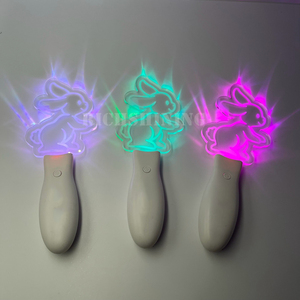 แท่งไฟ LED ทำจากอะคริลิคสำหรับตรุษจีนปีใหม่ซูเปอร์สตาร์คอนเสิร์ตปาร์ตี้จบการศึกษาวันวาเลนไทน์อีสเตอร์ตามสั่ง - Product Image 5
