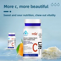 Comprimés à croquer de vitamine C, comprimés de vitamine C, comprimés VC, comprimés à haute teneur en VC pour renforcer l'immunité