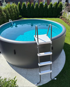 <span class=keywords><strong>Piscine</strong></span> gonflable Dia 3M 5M, portable, durable, en PVC, avec <span class=keywords><strong>escalier</strong></span>, pour plusieurs personnes, pour s'amuser - Product Image 1