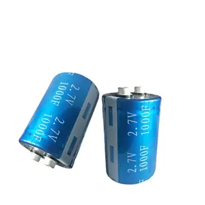 Super Condensateurs 2.7V 3.3F Condensateurs Ultra de Type Cylindrique Condensateurs Double Couche 1F 2F 3.3F 5F 7F 10F 18F 25F 30F 35F 50F