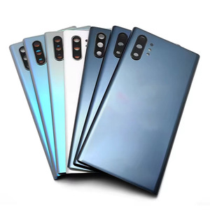 Chất Lượng Cao Pin Trở Lại Đối Với Samsung <span class=keywords><strong>Galaxy</strong></span> Note10 + Nhà Ở Có Thể Thay Thế Cửa Kính Vỏ Máy Ảnh Ống Kính Pin Cover Quay Lại - Product Image 1