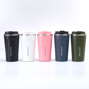Stainless Steel Tumbler 304 Coffee Mug Portable Travel Cup For Office Car Use - Product Image 1