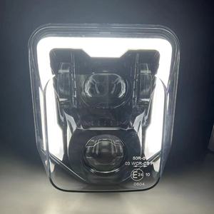 Phare LED approuvé par E-Mark pour les motos TE FE TC FC <span class=keywords><strong>125</strong></span> 250 300 350 450 501 701 250i 300i <span class=keywords><strong>faisceau</strong></span> Hi/Lo avec DRL avant 12V - Product Image 4