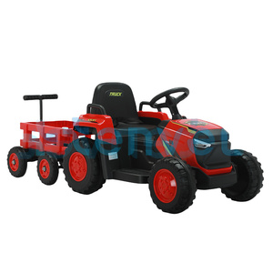 รถของเล่นไฟฟ้าสำหรับเด็กใช้แบตเตอรี่พร้อมรถพ่วงรถไฟฟ้า3-8ปีมาใหม่ - Product Image 1