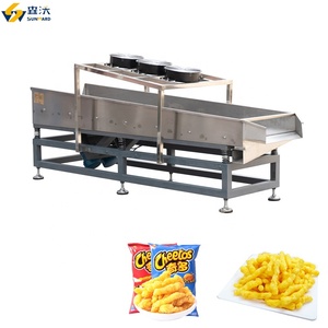 Industria horneada tipo Nik Naks maíz rizos aperitivos que hacen la máquina extrusora automática Cheetos/Kurkure aperitivos línea de producción de alimentos - Product Image 4