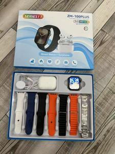 Nuevo Modelo ZM-100Plus Serie 10 Reloj Inteligente para Niños con Pantalla AMOLED, Carga Inalámbrica de Silicona, Compatible con IOS, 7 Correas, Bomba de Aire - Product Image 5