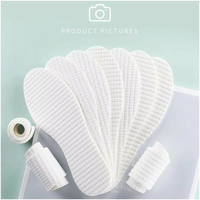 Semelles YEBEI pour chaussures Plantillas De Zapatos Latex de haute qualité blanc absorption des chocs soulagement de la douleur semelles sportives et confortables