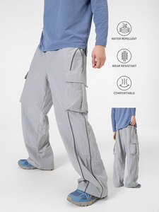 Pantalones de Senderismo Unisex de Nailon Ligeros y Transpirables, Pantalones Cargo de Secado Rápido que Absorben la Humedad, Pantalones de Trekking para Acampar al Aire Libre - Product Image 3