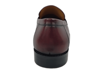 Mocassins confortables en daim marron tabac, à enfiler, respirants, semelle en caoutchouc, couleur unie, décorés de métal, doublure en PU, toutes saisons