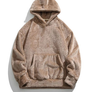 Sudadera con Capucha de Felpa de Doble Cara para Hombre, Otoño Invierno, Talla Grande, Moderna, Versátil, Informal, Cálida - Product Image 6