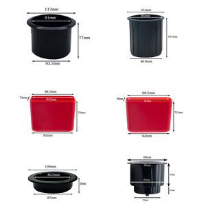 Portabotellas de plástico de 50,5 MMH, soporte para asiento de coche, taza para bebidas, sofá, posavasos - Product Image 6