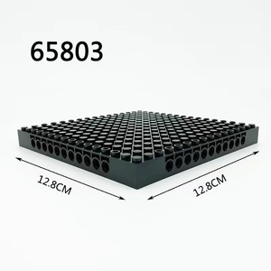 Compatible avec la <span class=keywords><strong>plaque</strong></span> <span class=keywords><strong>de</strong></span> construction 65803 16x16, lot <span class=keywords><strong>de</strong></span> 40, <span class=keywords><strong>plaque</strong></span> <span class=keywords><strong>de</strong></span> fond épaisse, accessoires, base <span class=keywords><strong>de</strong></span> scène à construire librement avec briques perforées - Product Image 5