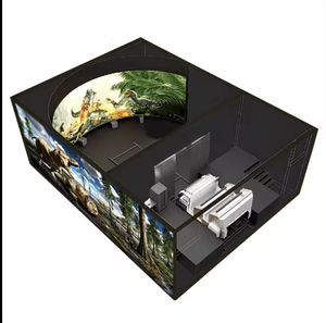 Technologie à l'œil nu, <span class=keywords><strong>cinéma</strong></span> 5D avec piste volante, système de <span class=keywords><strong>cinéma</strong></span> 3D, rail de siège personnalisé, <span class=keywords><strong>cinéma</strong></span> 9D en intérieur, <span class=keywords><strong>Jurassic</strong></span> World, aéroport, métal - Product Image 5