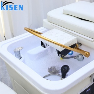 KISEN Nouveau Lit de massage et de shampoing avec réservoir d'eau intégré de 90L grande capacité pour salons de coiffure et spas - Product Image 5