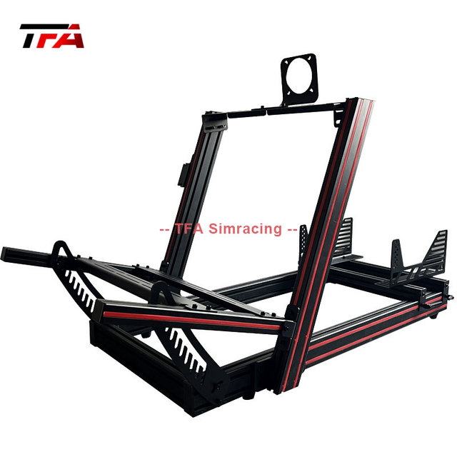Professional Heavy Duty T-Slot Frame Direct Drive Wheel 8020 Aluminum Rig Simulator Cockpit Ergonomic Sports Entertainment