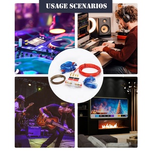 AGU-60A Glassicherungsröhre 10x38mm |   Hochleistungs-Kupfer-Auto-<span class=keywords><strong>Audio</strong></span>-Sicherung mit Kabel |   Transparente Flugzeugbasis für Leistungsverstärker - Product Image 6