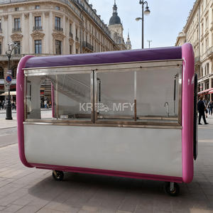 Camion de restauration commercial pour vignobles, remorque de restaurant, vitrine à pâtisserie, food truck - Product Image 6