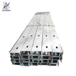 11KV/33KV Galvanized Steel <strong>Crossarm</strong> Electric Cross Arm Pole Arm <strong>for</strong> <strong>Overhead</strong> <strong>Power</strong> <strong>Line</strong> <strong>Fittings</strong> - Product Image 4
