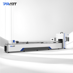 Machine de découpe laser automatique pour tubes, profilés et acier inoxydable, avec 3 mandrins pour la découpe de tuyaux en fibre optique - Product Image 1