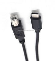 Envío rápido Stock de alta velocidad USB 2,0 tipo A macho a tipo B mini cable de carga de datos macho de 5 pines azul