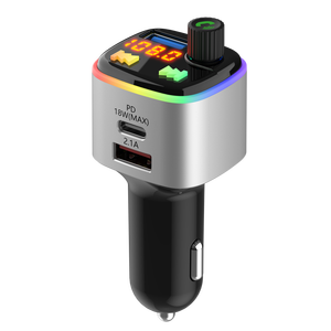 Portatile auto <span class=keywords><strong>MP3</strong></span> per lettore 5.0 Bluetooth con connessione USB BT FM trasmettitore per chiamate a mani libere - Product Image 2