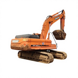 รถขุดไฮดรอลิกขนาดใหญ่ Doosan DX380LC 38 ตัน ของแท้จากเกาหลี ปี 2022 ชั่วโมงการใช้งานต่ำ เครื่องยนต์ มอเตอร์ ปั๊ม เกียร์ แบริ่ง มือสอง - Product Image 1