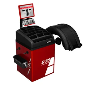 휠 밸런서 레이저 포인터 G-66 3D 애니메이션 인터페이스 17 "LCD 모니터 휴대용 휠 밸런서 CE