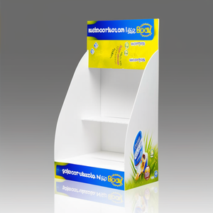 Espositore da banco personalizzato in cartone ondulato portatile per il settore retail, porta bicchieri per deodoranti per ambienti - Product Image 3