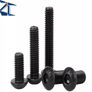 Kích thước khác nhau Hex ổ cắm Vai Bolt bê tông Anodized M5 nhôm titan vít đen hình lục giác ổ cắm vít - Product Image 5