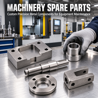 Pièces détachées pour machines, service d'usinage CNC, composants métalliques de précision sur mesure, fraisage, tournage pour la maintenance des équipements