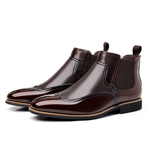 Vente en gros de haut de gamme de sécurité Sepatu Bottes d'été de luxe de créateur <span class=keywords><strong>pour</strong></span> moto Bottes confortables et stylées Chelsea en cuir <span class=keywords><strong>pour</strong></span> hommes <span class=keywords><strong>Rangers</strong></span> - Product Image 3