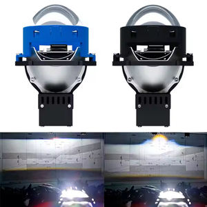 Bimmor 3 pulgadas láser blanco doble Bi Led lente de proyector haz alto bajo Dual Led <span class=keywords><strong>Plus</strong></span> láser faro proyector 65W 10000LM 12V - Product Image 3
