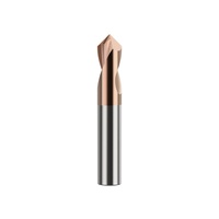 Mata Bor Tungsten Steel Alloy 2-Pisau 55/90/120 Derajat dengan Mata Tajam Karbida untuk Pekerjaan Router Bit
