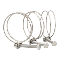 Collier de serrage mini en acier de petite taille, fabricant chinois, robuste, à ressort, pour injecteur de carburant, finition zinguée, personnalisable OEM