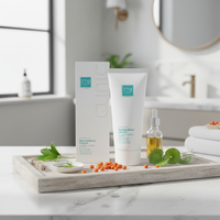 Lotion hydratante TTO Clinic 200ml, hydratante, à base de céramide, d'huile d'arbre à thé, d'acide hyaluronique, d'argousier, de centella, traitement de l'acné, pour tous types de peaux