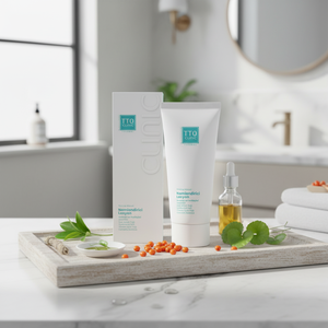 TTO Clinic Moisturizing Lotion 200ml Hydrating Ceramide Tea Tree Oil Hyaluronic Acid Sea Buckthorn Centella Acne Treatment - Product Image 3