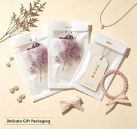 Kantong Kertas Glassine Persegi Panjang Ukuran Khusus Segel Otomatis Biodegradable Transparan untuk Dompet, Pakaian, Perhiasan, Kosmetik, Ritel, dan Merek