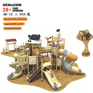 Conçu pour le terrain de jeu de pirate de qualité commerciale répond aux normes de sécurité internationales TUV ISO9001 avec une surface de <span class=keywords><strong>chute</strong></span> de sécurité - Product Image 1