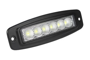 HearxinLED 7 pouces 18W lampe <span class=keywords><strong>de</strong></span> travail barre lumineuse LED à une rangée <span class=keywords><strong>pour</strong></span> SUV ATV UTV 4X4 rails <span class=keywords><strong>de</strong></span> sable voitures camion <span class=keywords><strong>remorque</strong></span> chariot élévateur - Product Image 3
