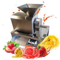 Rode dadels & dadelpulp-machine met automatisch residu-scheidingssysteem 380V 1500W voor fruitverwerkingsbedrijven