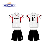Uniformes de football personnalisables à séchage rapide pour jeunes maillots de football vierges de qualité thaïlandaise coupe automatisée maillot d'impression par sublimation