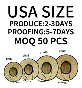 Mũ Rơm Với Logo Mũ Rơm 2025 Cho Mùa Hè Nhân viên Cứu Hộ Mũ Rơm Dưới Tùy Chỉnh Người Đàn Ông Rơm Bện Mũ Mùa Hè - Product Image 4