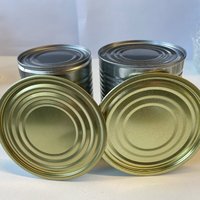 Latas Redondas Vacías de Hojalata de Grado Alimenticio al por Mayor para Envasado y Almacenamiento de Semillas de Vegetales y Flores
